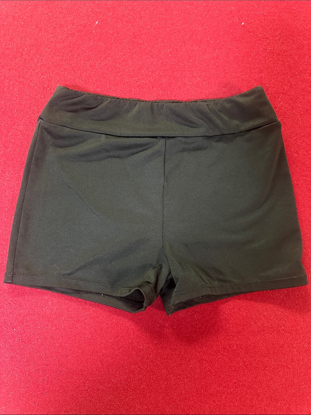Girl’s Black Active Stretch Shorts 10/12